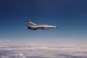 Mikoyan-Gurevich MiG-21MF 6715 966715 mjr pil. Rafał Nowak