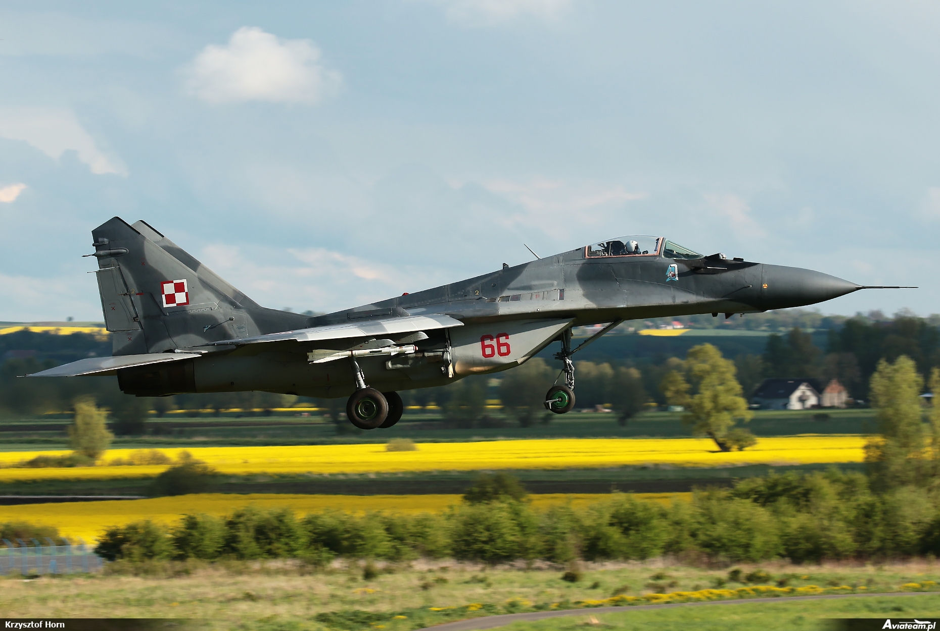 MikoyanGurevich MiG29 Fulcrum, lokalizacja Malbork